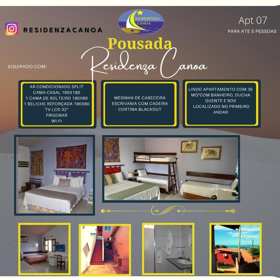Residenza Canoa Canoa Quebrada Extérieur photo